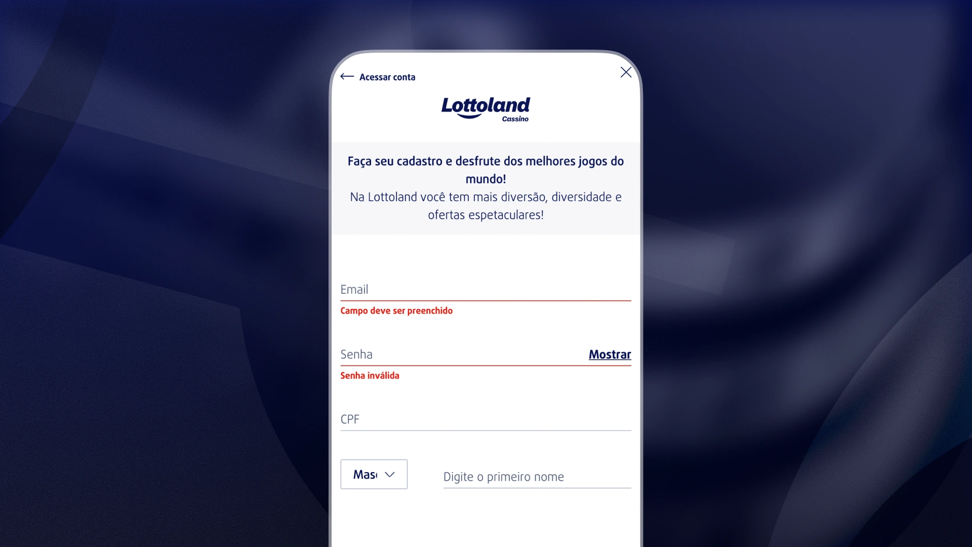 cadastro-app-Lottoland