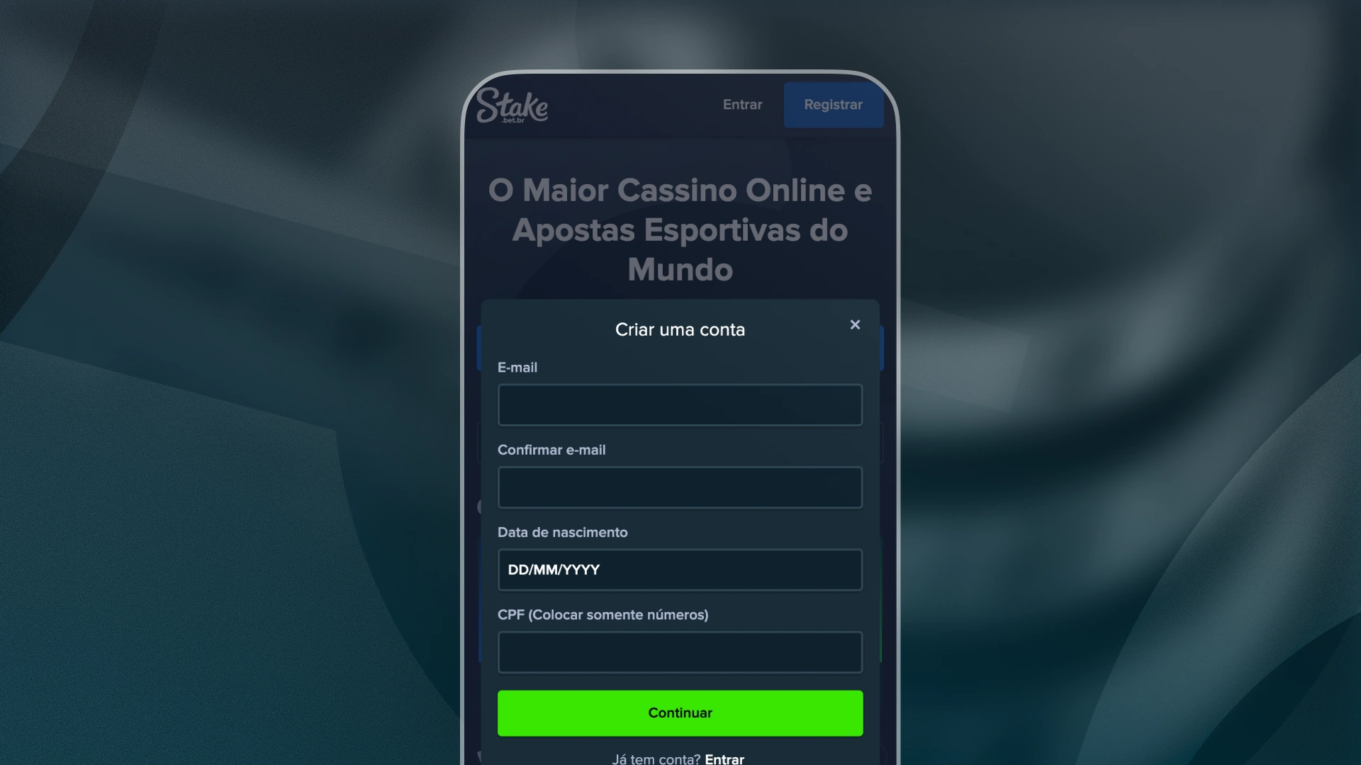cadastro-app-Stake