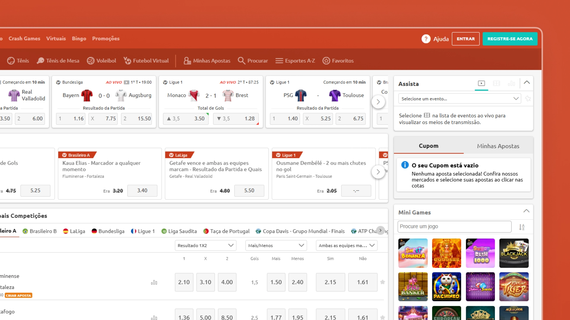 imagem cadastro passo 01 Betboo