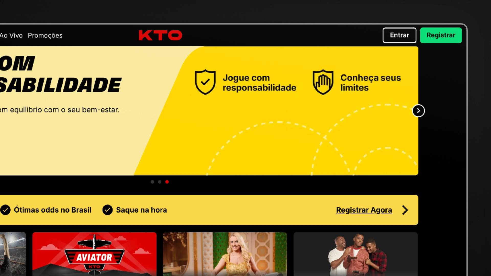 imagem cadastro passo 01 KTO