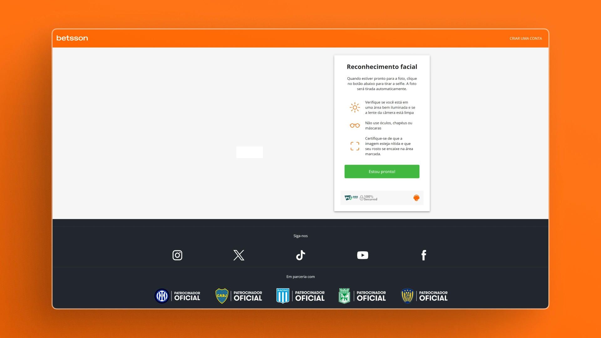 imagem cadastro passo 03 Betsson