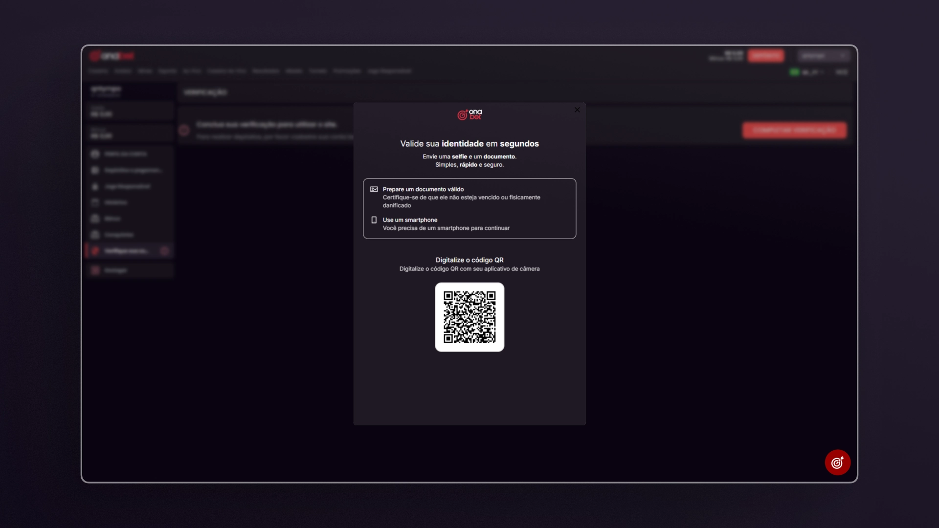 imagem cadastro passo 03 Onabet
