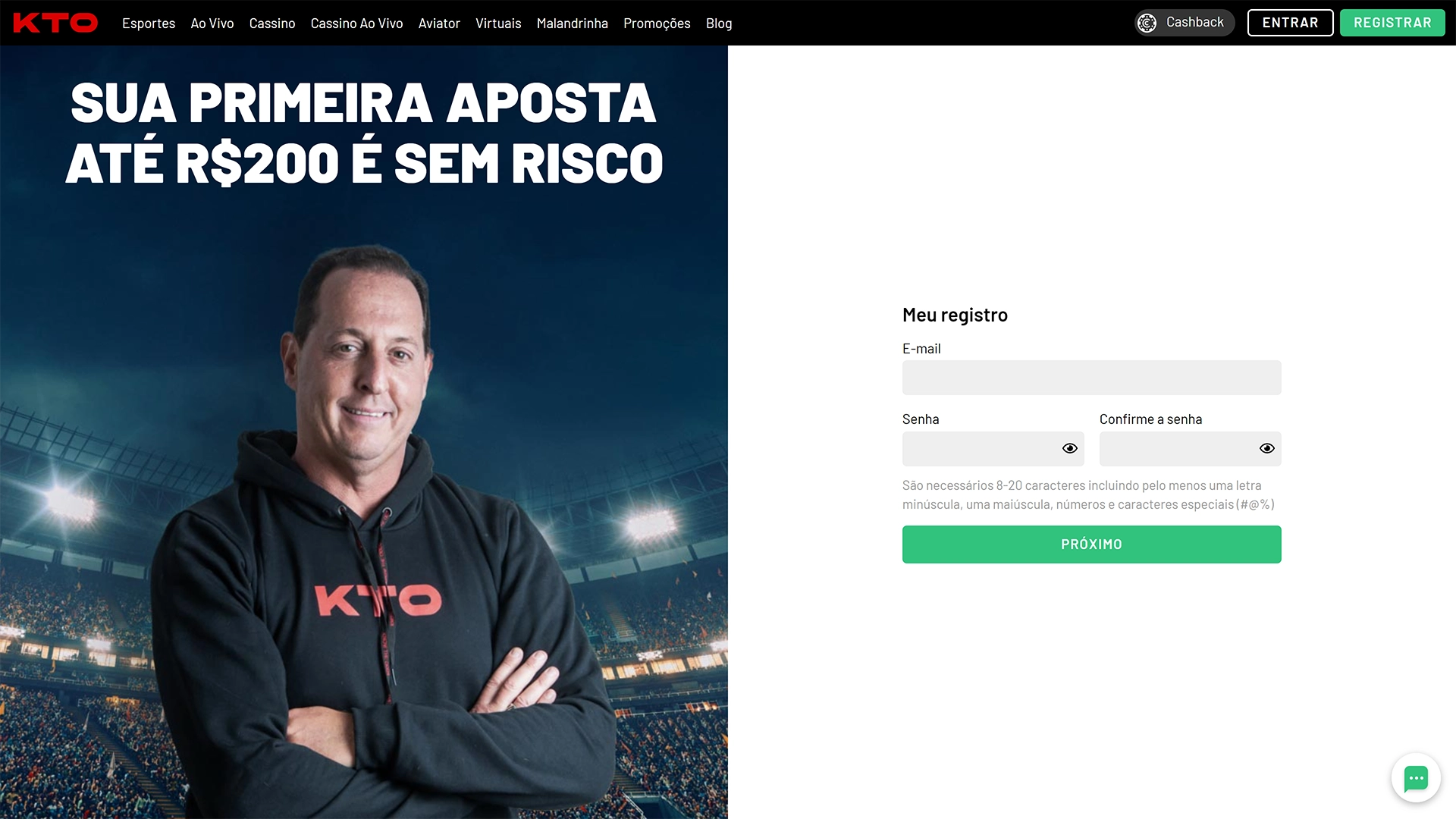 KTO Apostas: Veja como dar os seus palpites