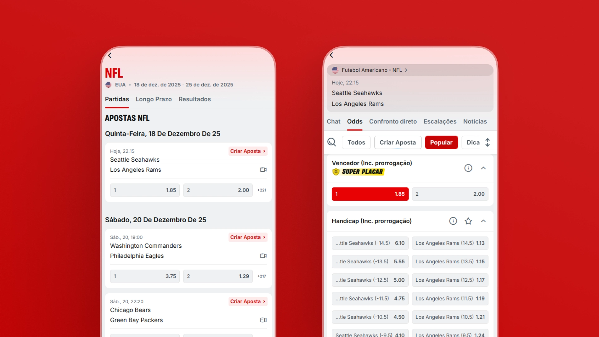 imagem ilustrativa Como apostar na NFL