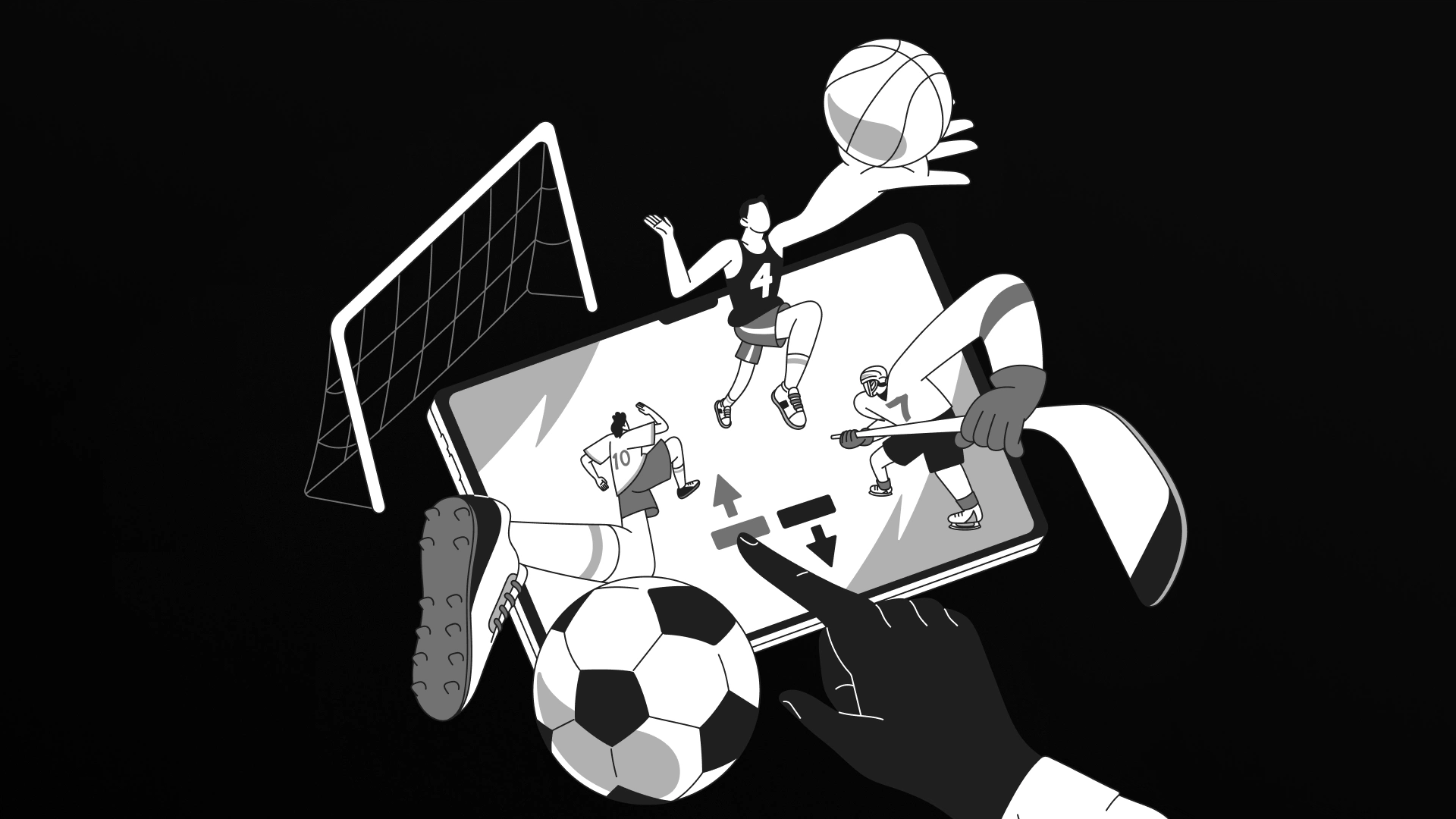 imagem ilustrativa Escolha um Esporte para sua Primeira Apostar na KTO