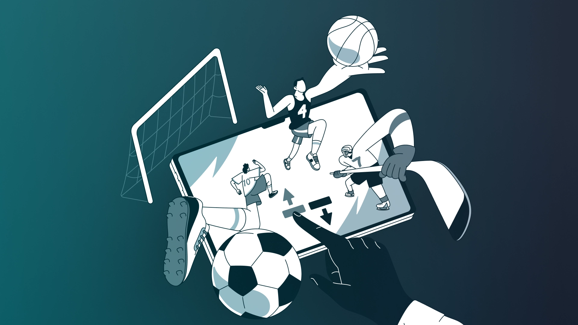 imagem ilustrativa Escolha um Esporte para sua Primeira Apostar na novibet