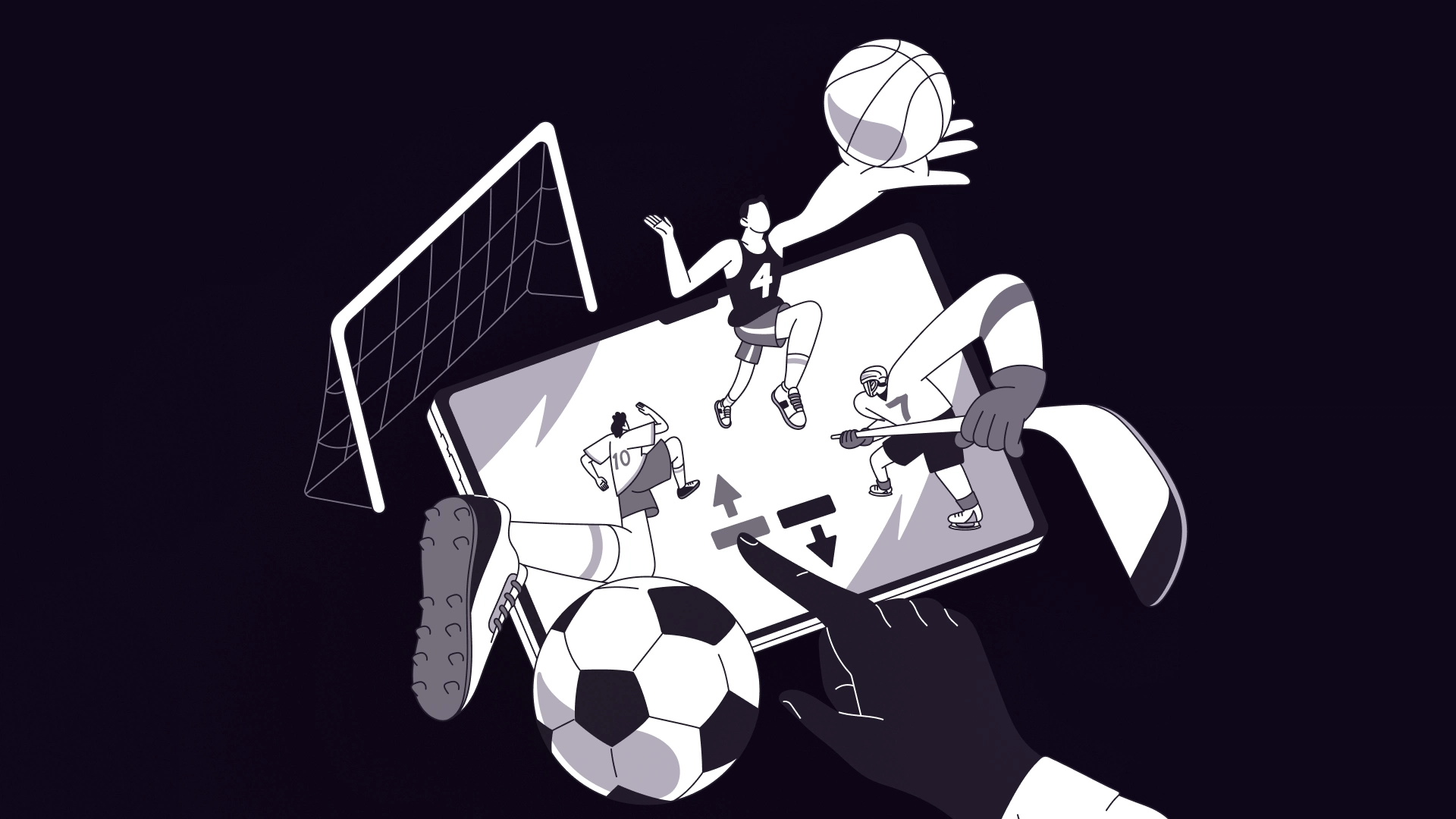 imagem ilustrativa Escolha um Esporte para sua Primeira Apostar na onabet