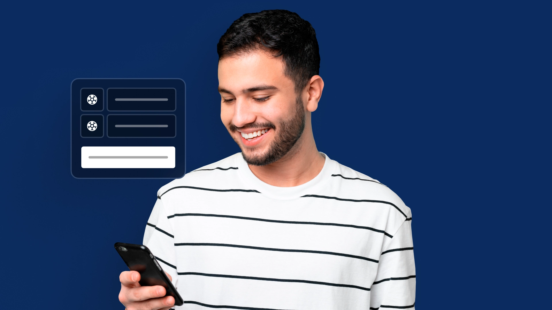 imagem ilustrativa apostas futebol bet da sorte