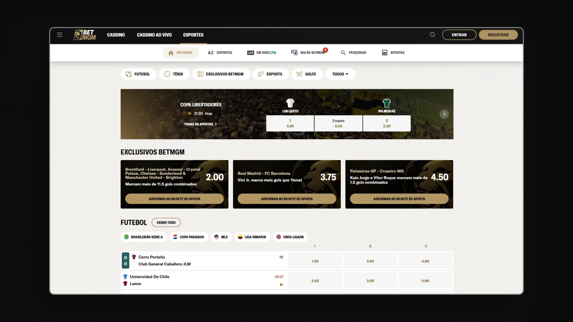 imagem ilustrativa betmgm