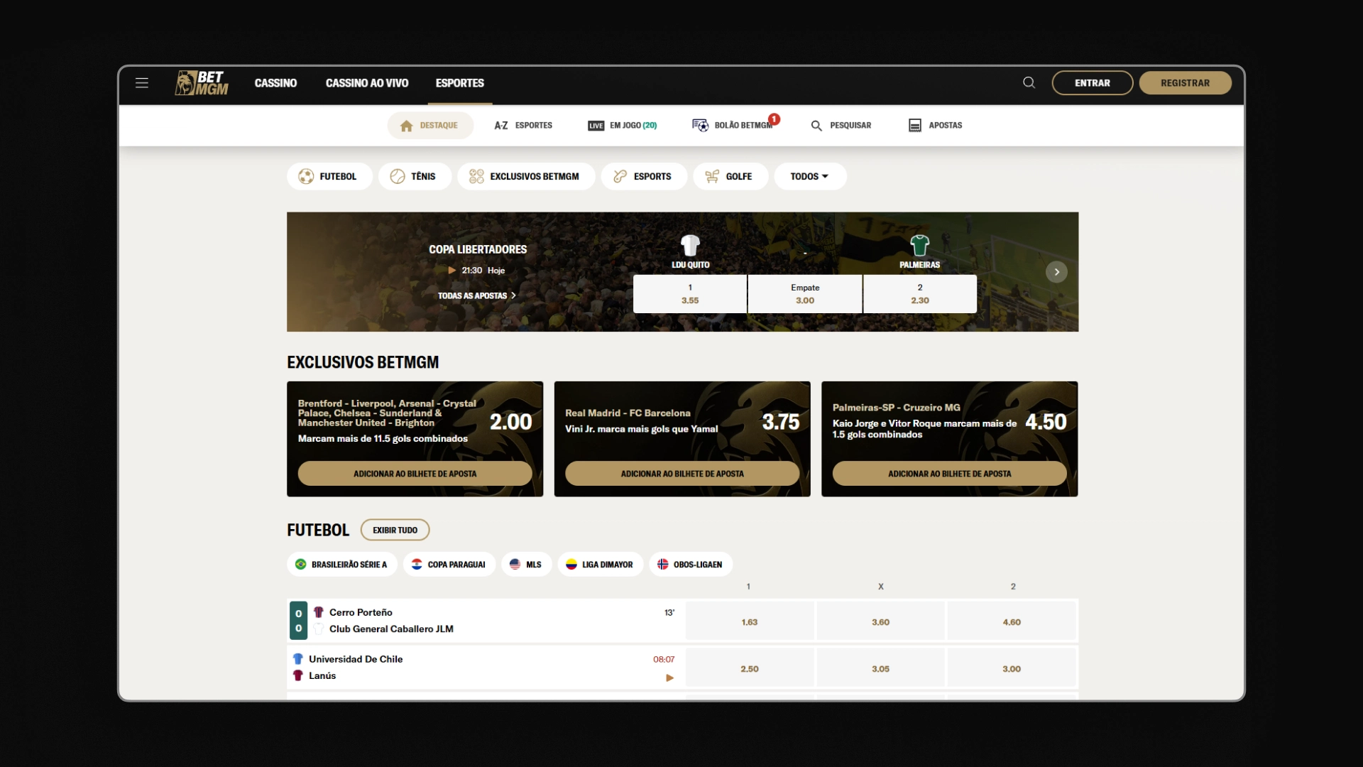 imagem ilustrativa betmgm