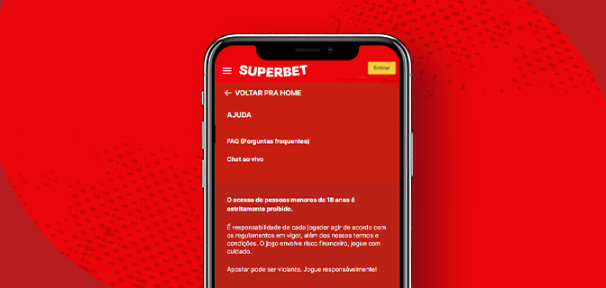 imagem ilustrativa download app Superbet