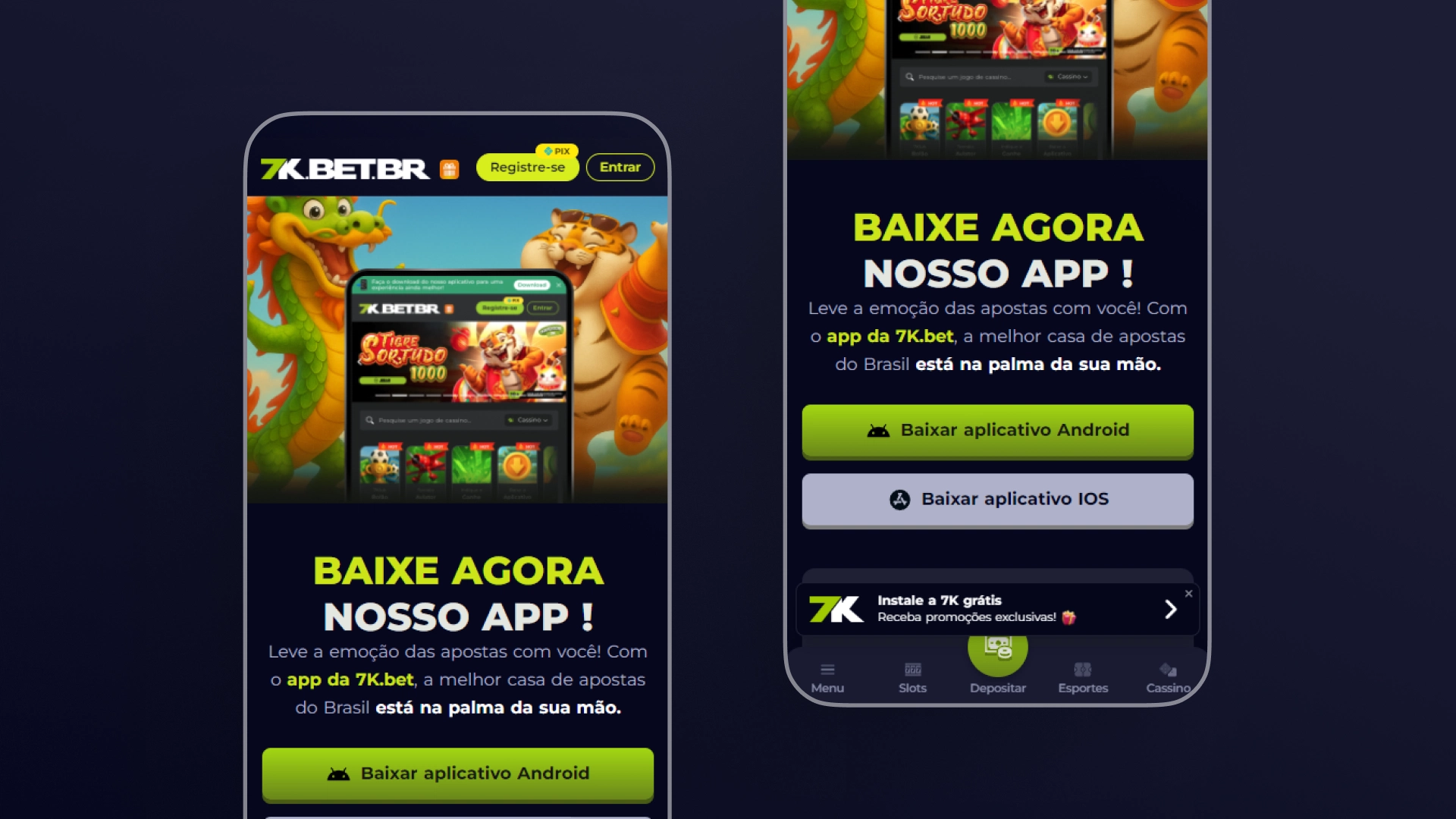 imagem ilustrativa download app bet7k