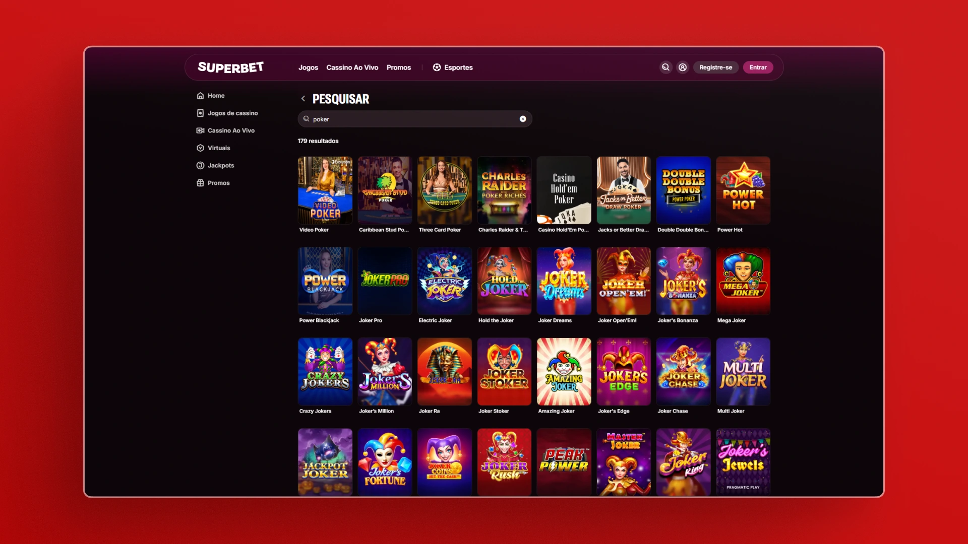 imagem ilustrativa poker superbet