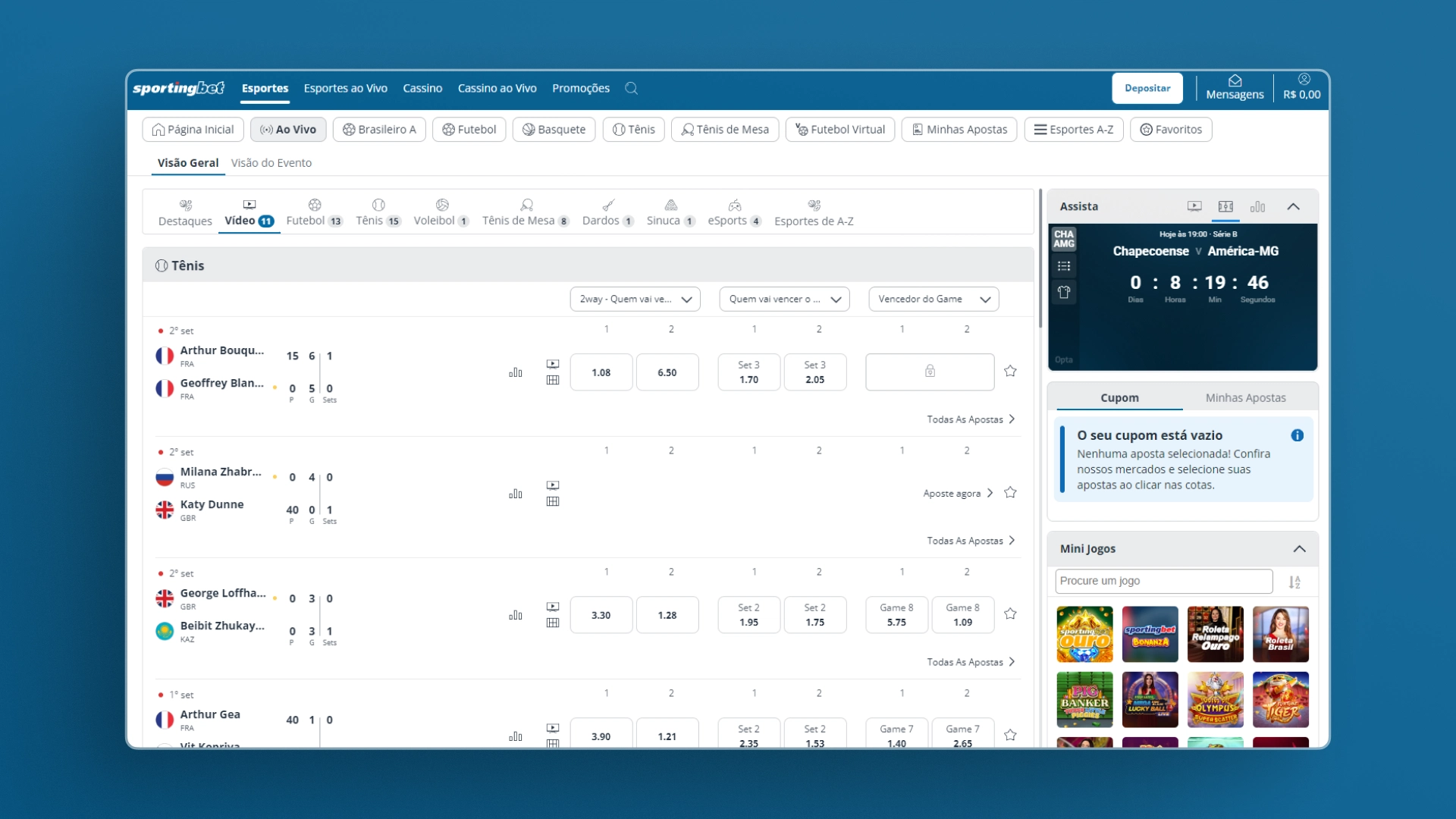 imagem ilustrativa recurso sportingbet