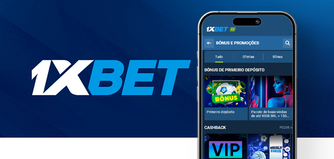 Bónus da empresa bookmaker 1xbet, Bónus de primeiro depósito.