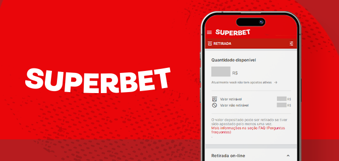 imagem ilustrativa saque apps Superbet