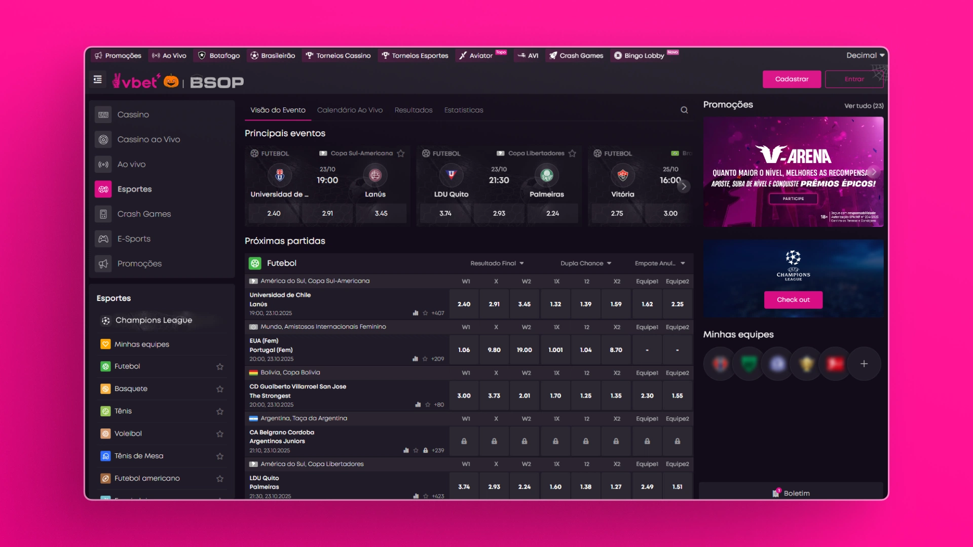 imagem ilustrativa vbet