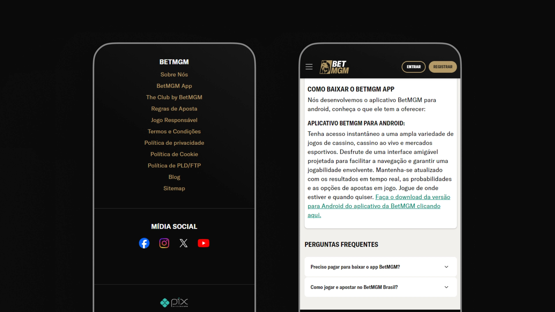 imagem mockup download app betmgm