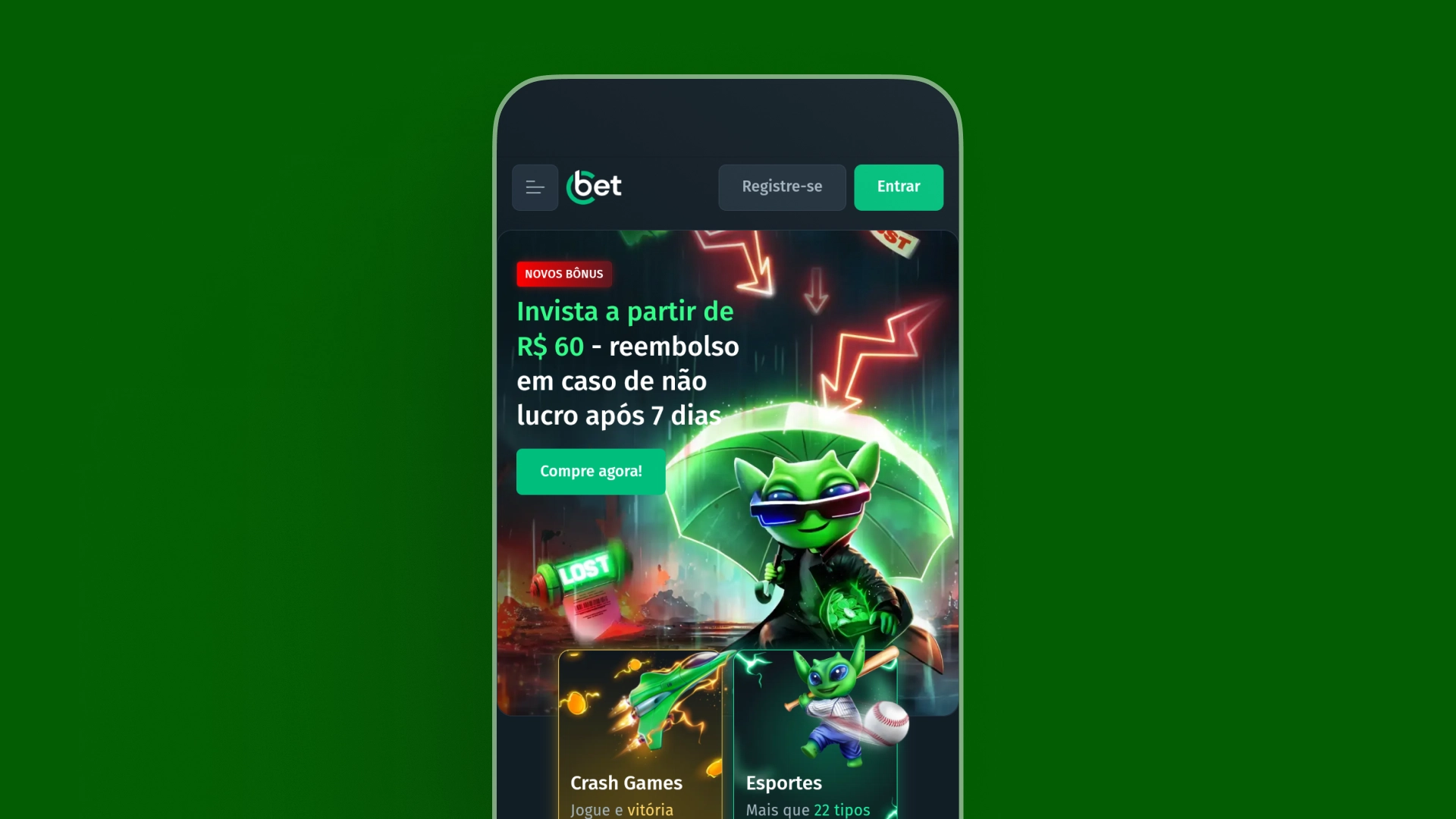 imagem mockup mobile app brazino