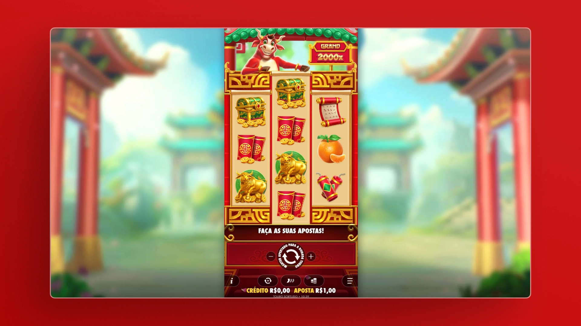 imagem touro sortudo