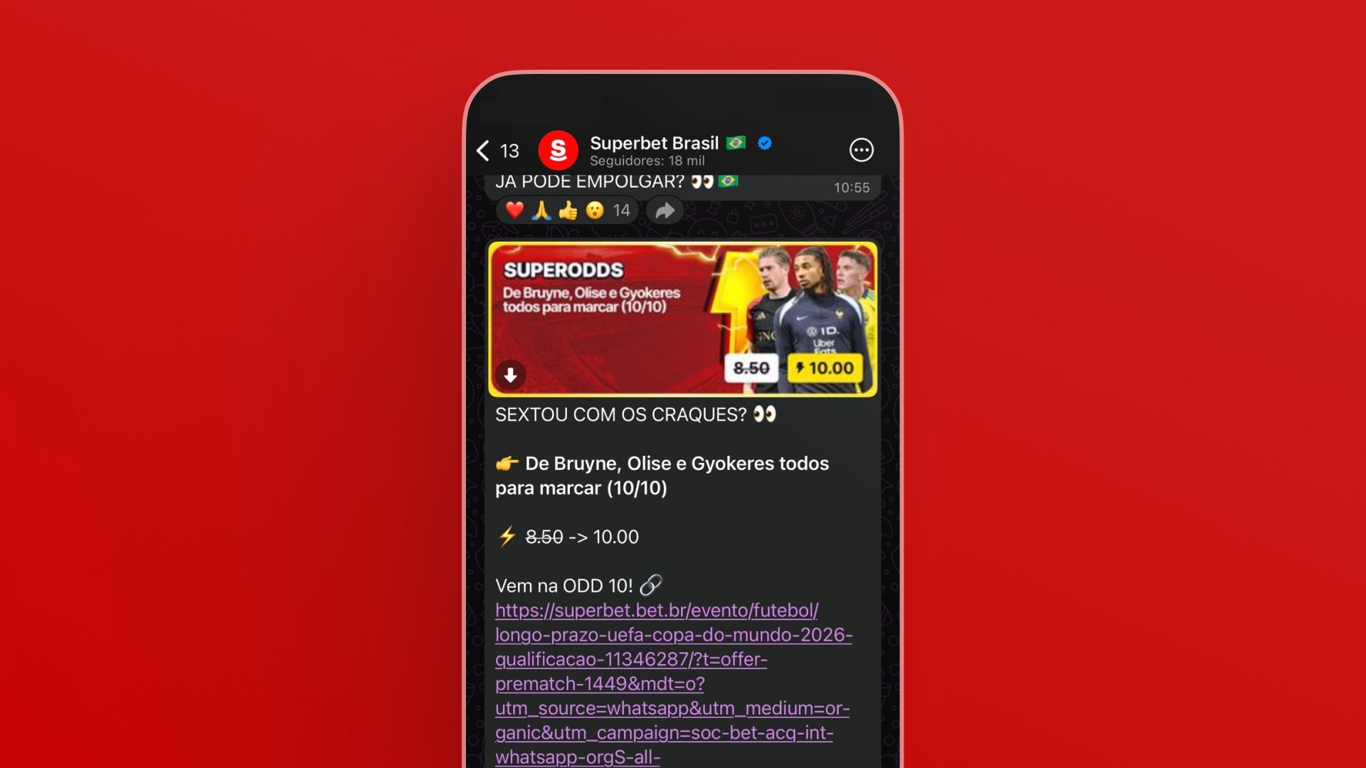 imagem whatsapp superbet