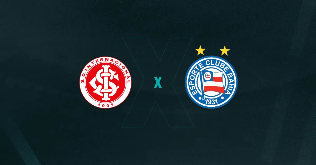 Escudos de Internacional x Bahia