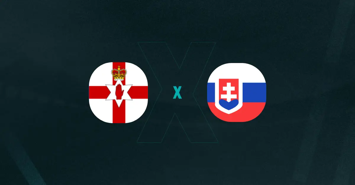 Escudos de Irlanda do Norte x Eslováquia