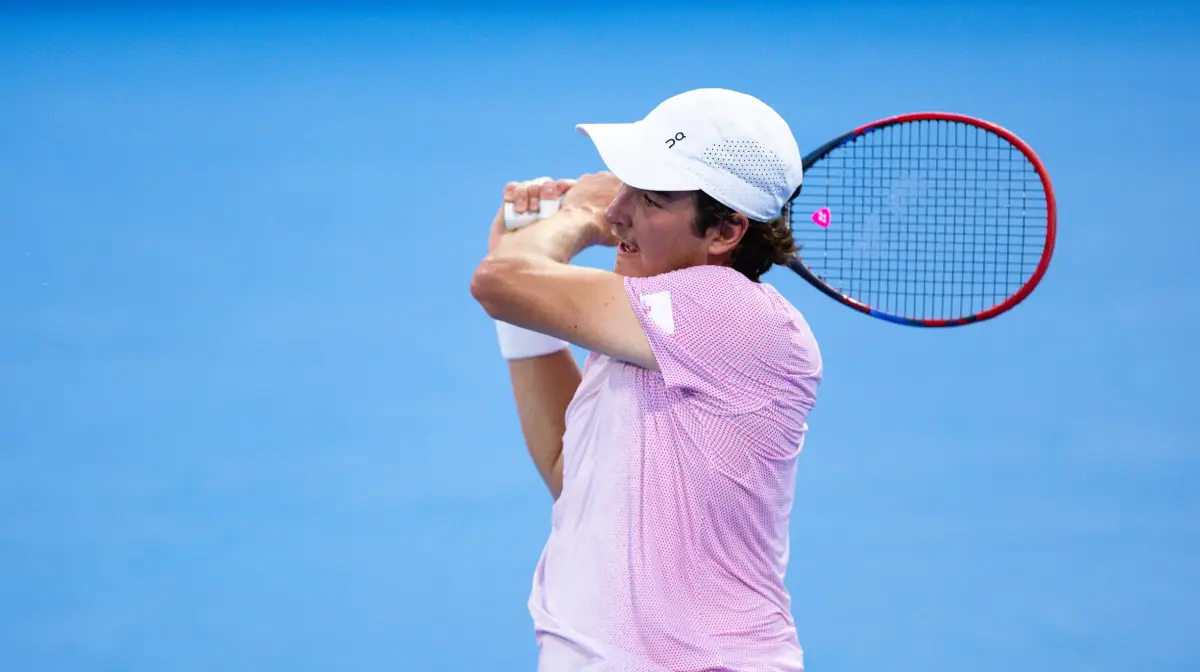 Foto do Tenista João Fonseca no US Open 2025