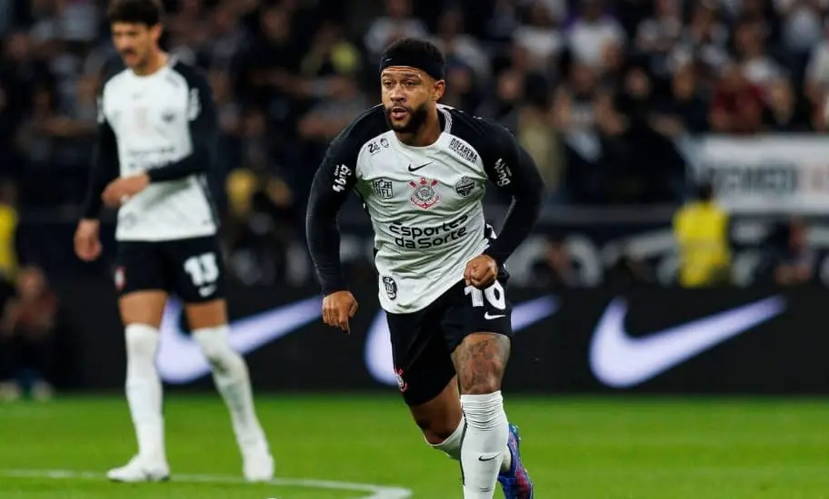 Memphis Depay, atacante do Corinthians