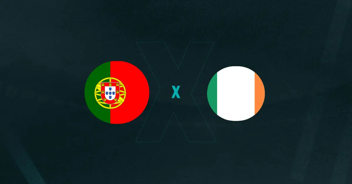 Escudos de Portugal x Irlanda