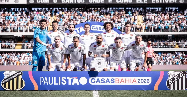 O Santos volta a campo pelo Paulistão no próximo domingo (18) contra o Guarani