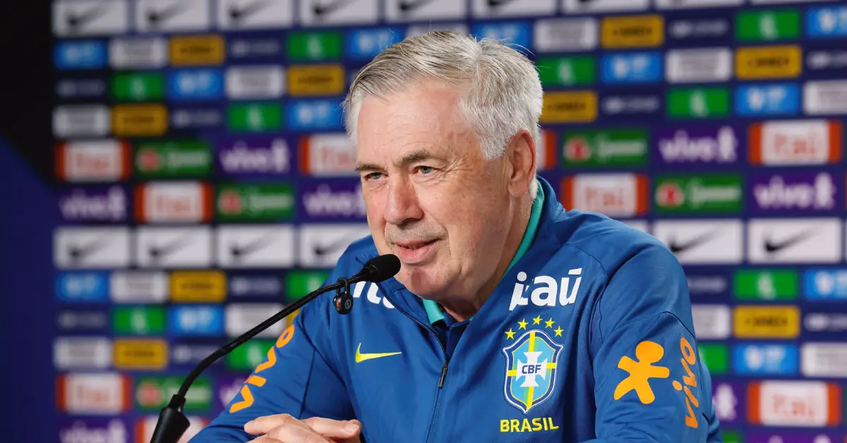 Técnico Carlo Ancelotti divulgará lista de convocados para os próximos amistosos da Seleção