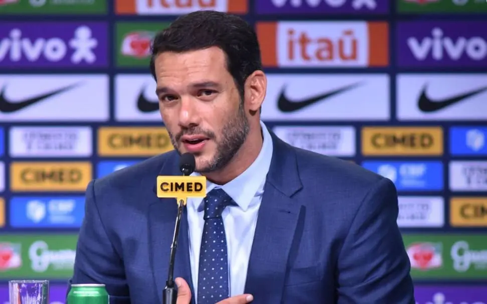 Samir Xaud, presidente da CBF, implementa novo torneio chamado Copa Sul-Sudeste