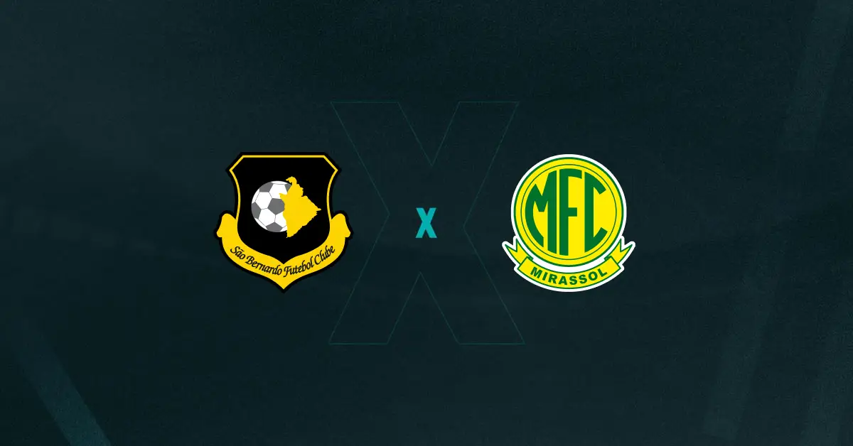 Escudos de São Bernardo x Mirassol