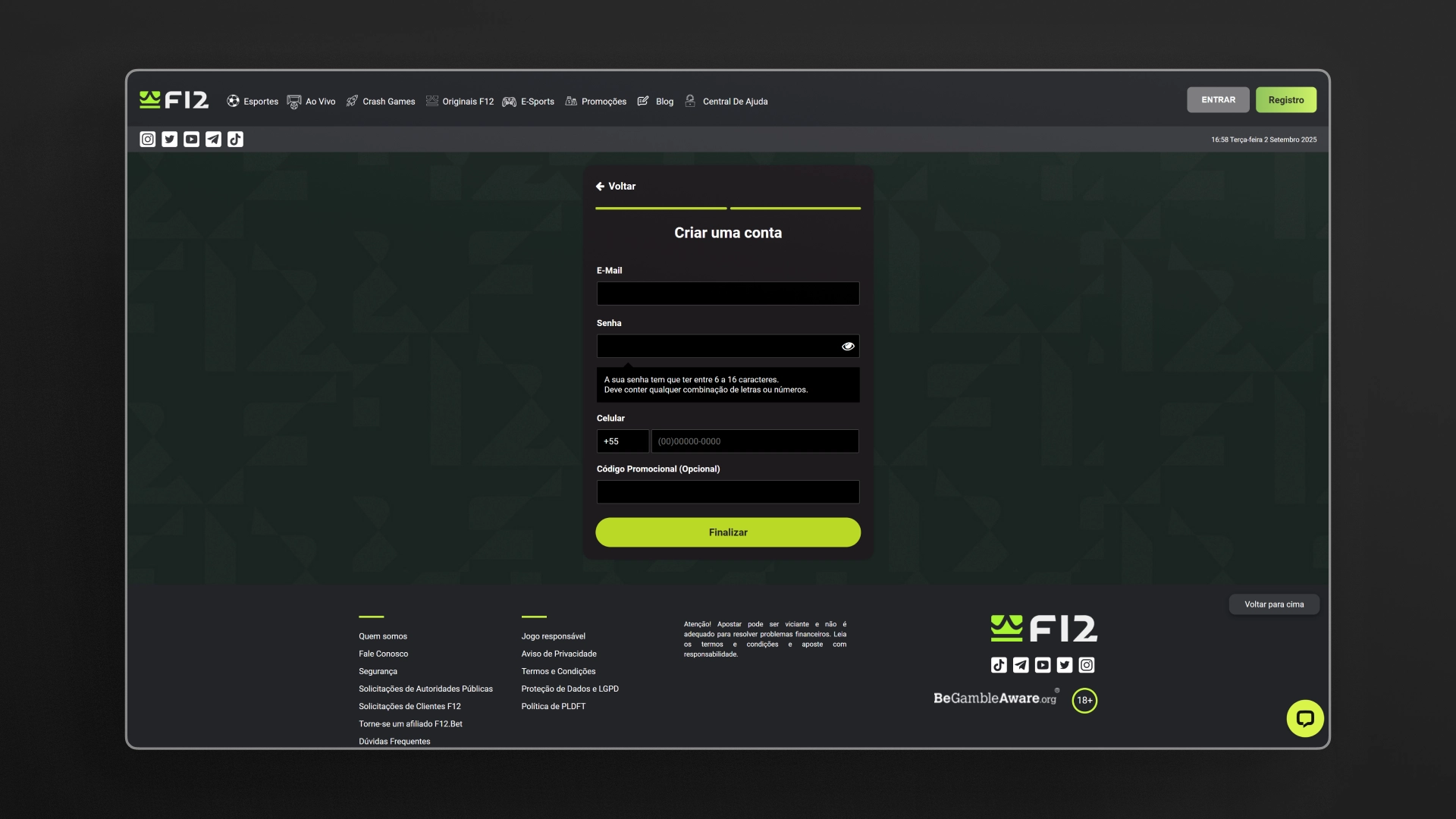 screenshot Como resgatar o bônus 02 f12bet