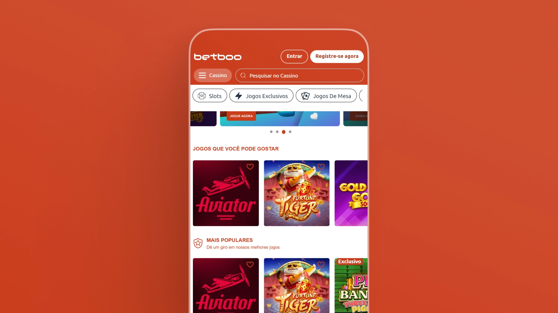 screenshot Quais os melhores slots Betboo