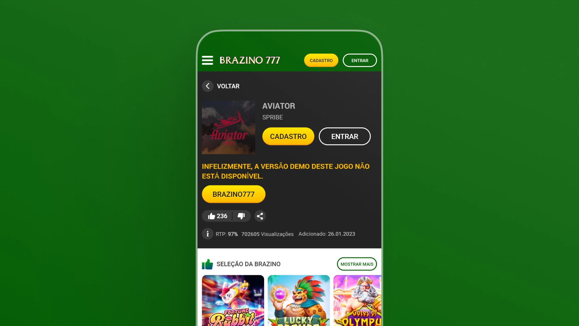 screenshot Quais os melhores slots Brazino777