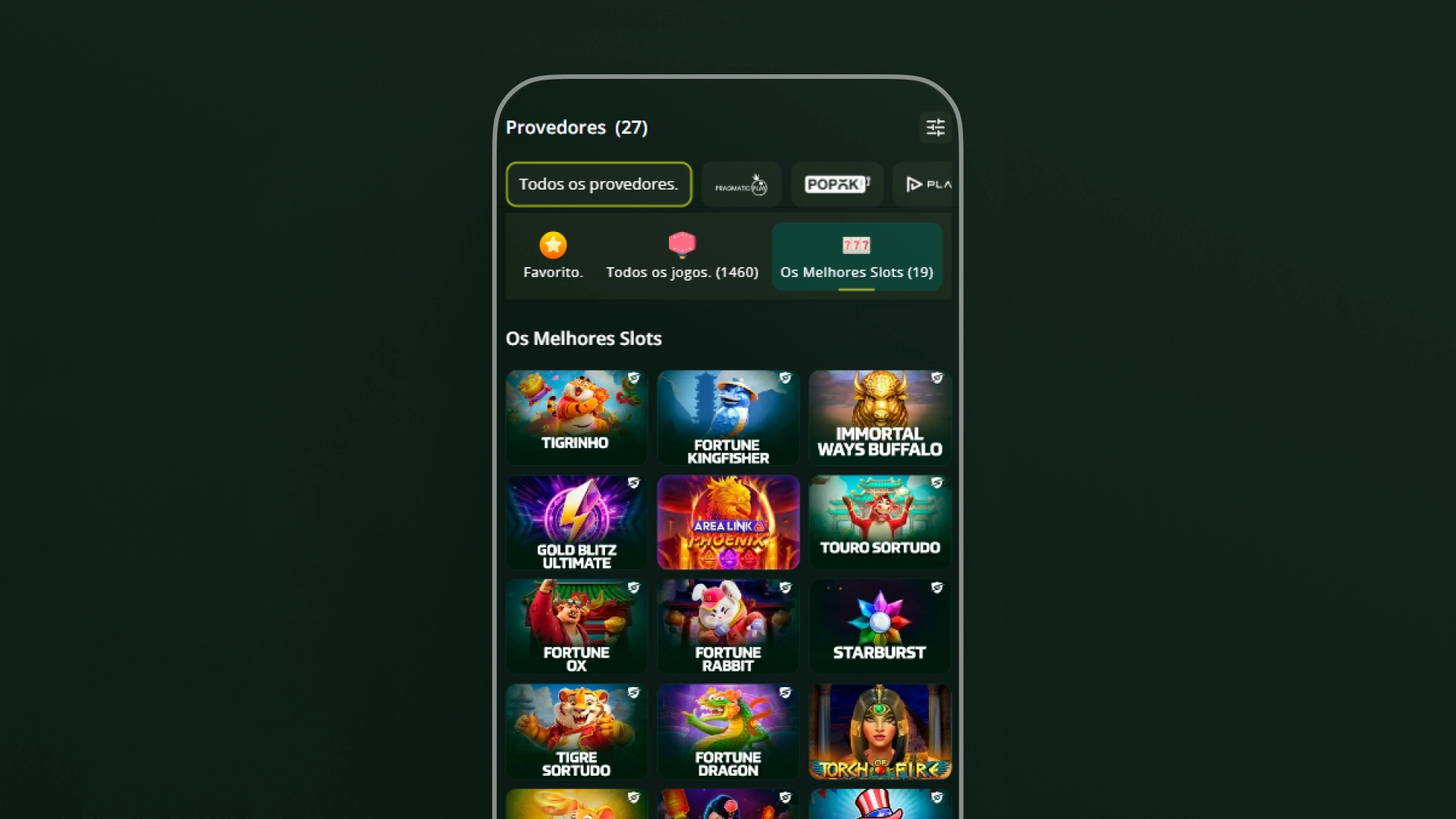 screenshot Quais os melhores slots segurobet