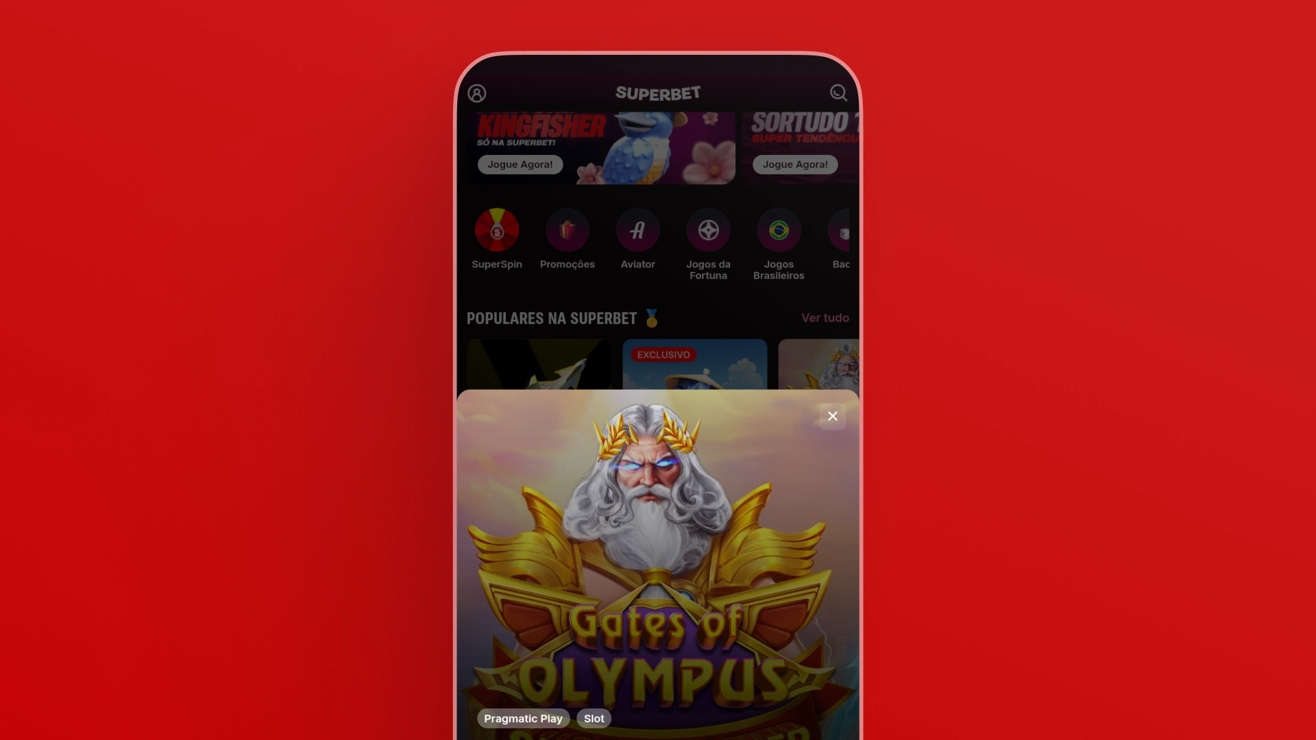 screenshot Quais os melhores slots superbet