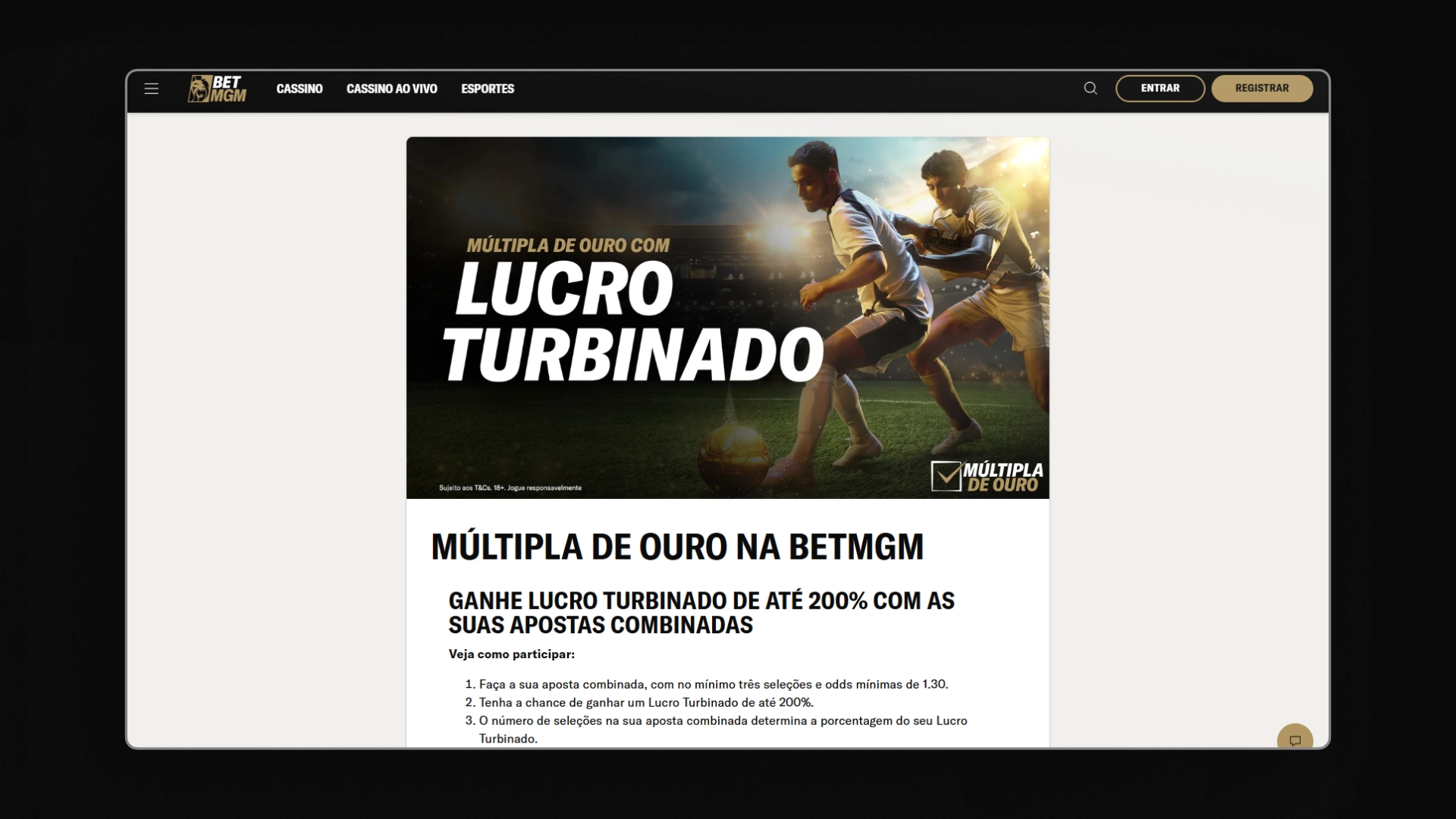 screenshot bonus betmgm