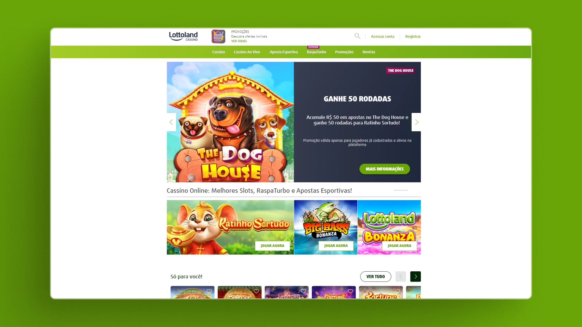 screenshot cadastro 01 lottoland