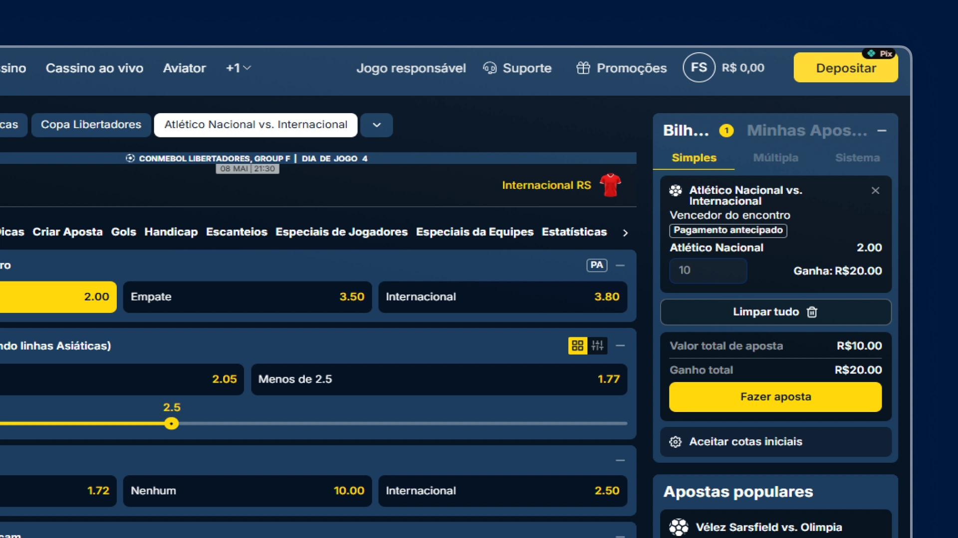 screenshot cash out estrelabet