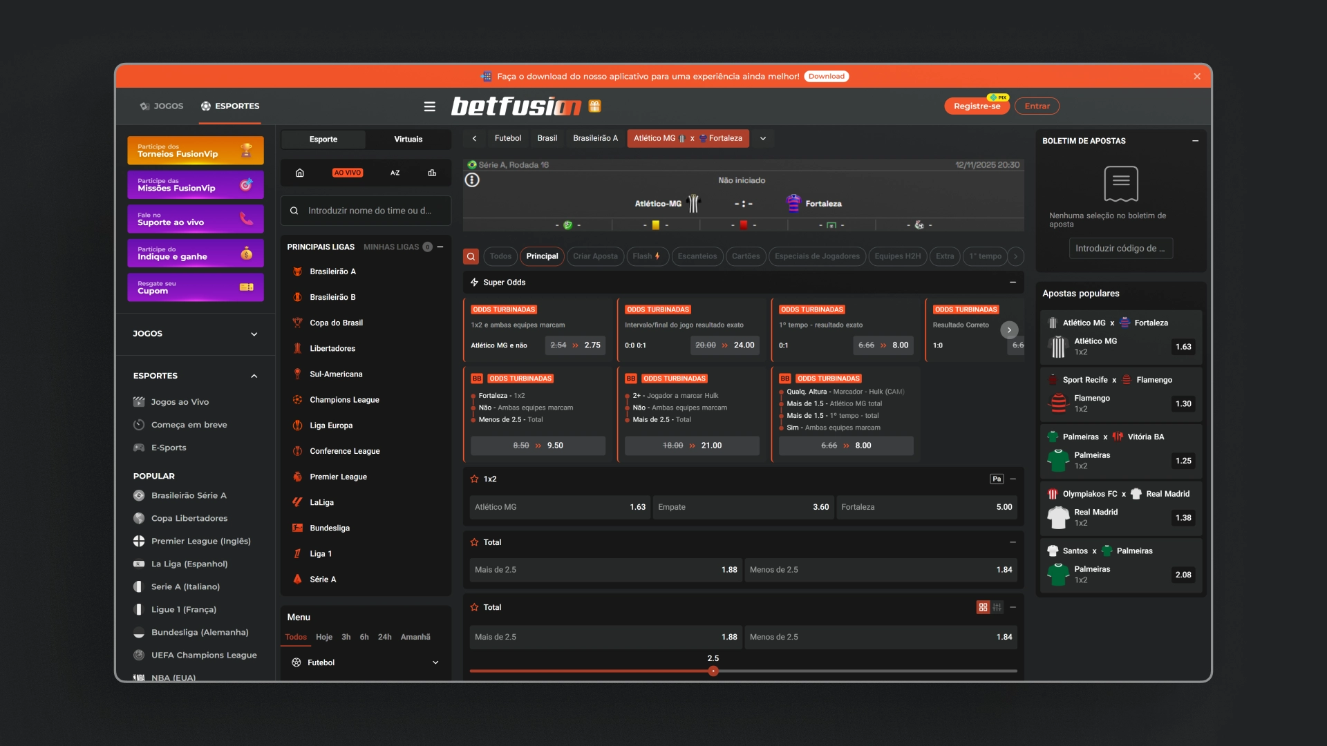 screenshot como apostar 01 BetFusion