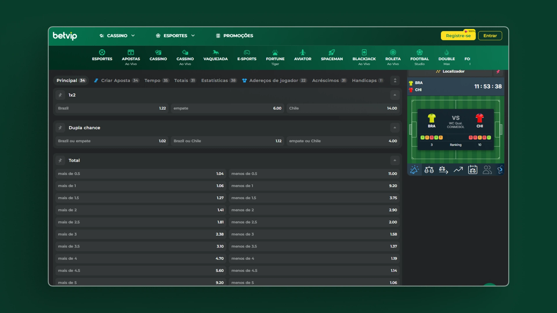screenshot como apostar 01 Betvip
