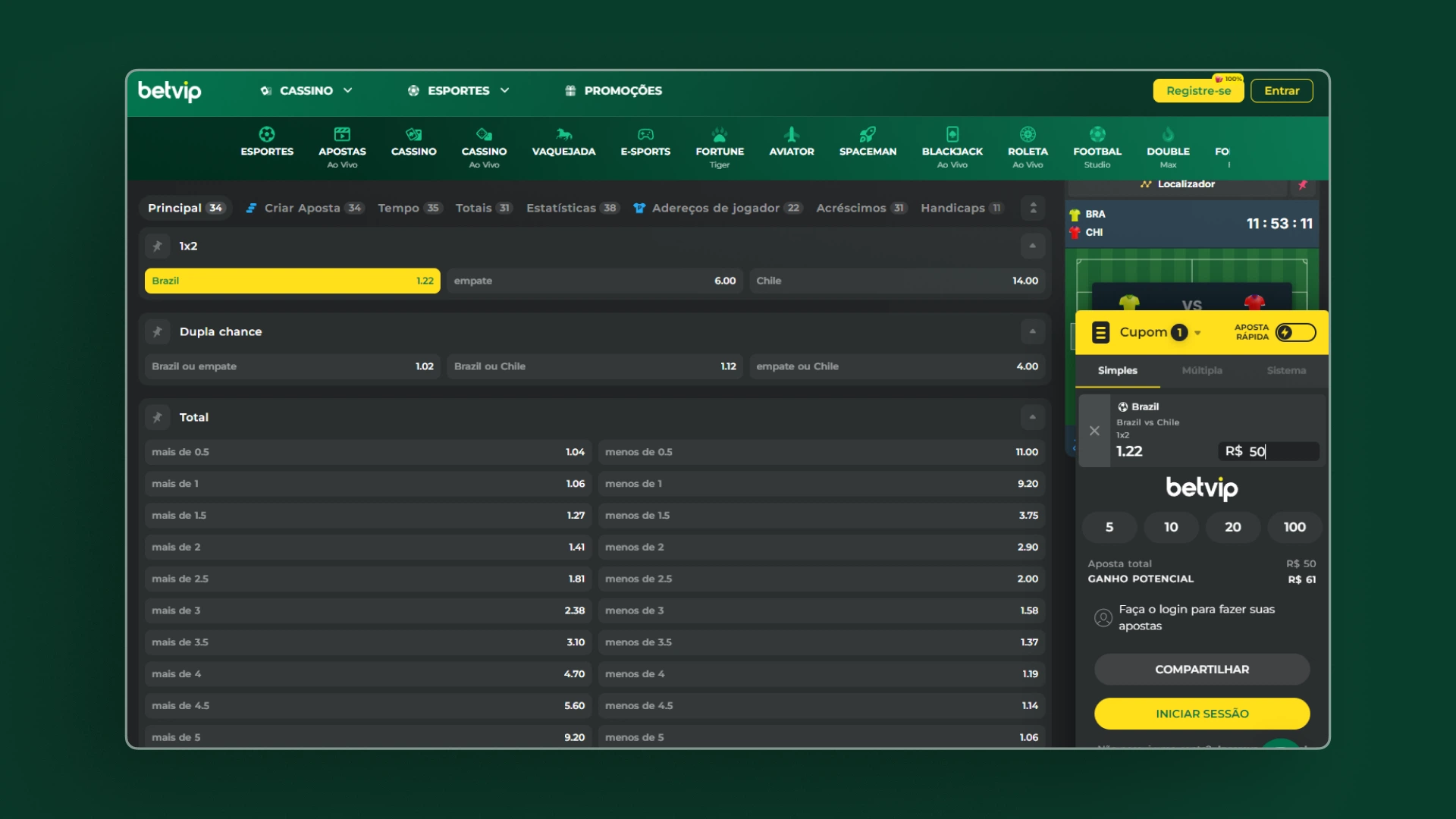 screenshot como apostar 02 Betvip