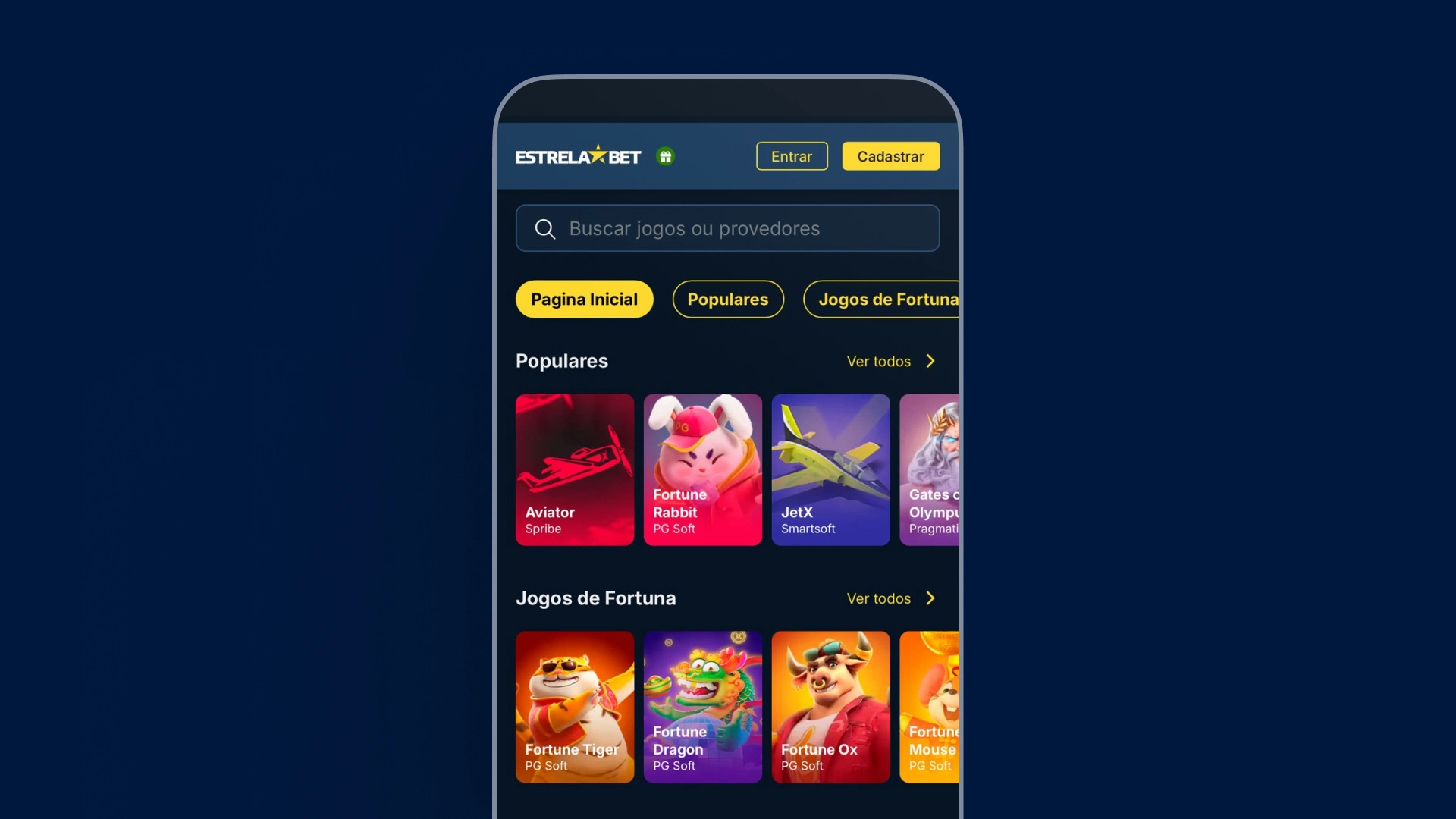 screenshot mobile cassino estrela bet