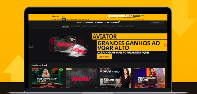 Aviator – como jogar no site da Betfair