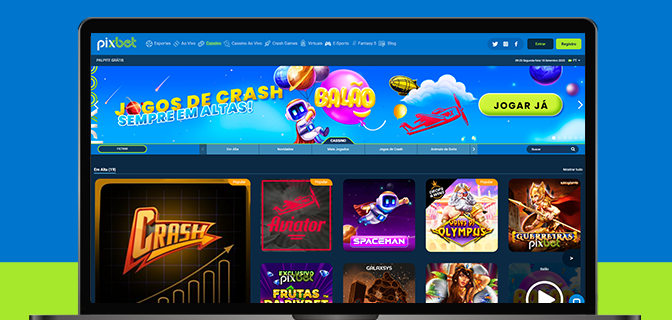 Pixbet casino oficial - Como começar a jogar