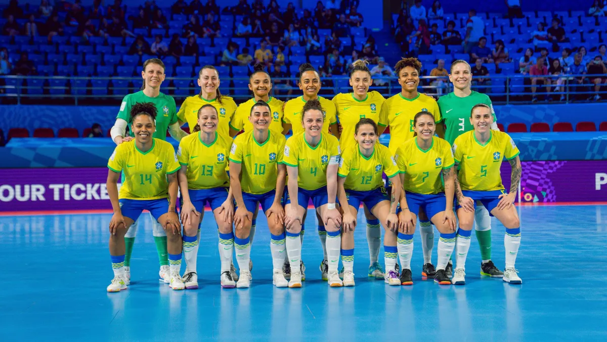 Seleção Brasileira Feminina de Futsal disputa a Copa do Mundo 2025
